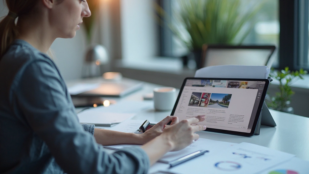 Close-up van een rasterpatroon op een computerscherm met geometrische kolommen en rijen