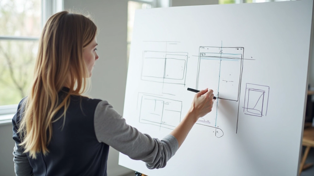Schematische weergave van responsive design breakpoints op verschillende schermgroottes